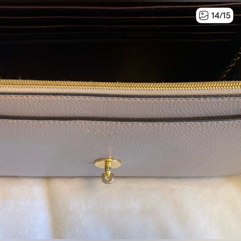Mulberry MEDIUM Darley crossbody bag Rosewater/ nude - Picture 14 of 15